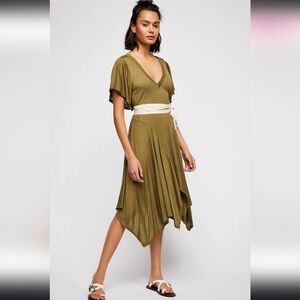 NWOT FP Beach Free-est Free People Somewhere Tunic Dress in